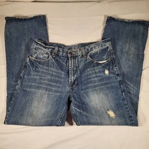 Flypaper Jeans*Men's 33x32*Factory Distress*Medium Wash